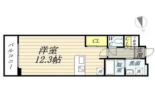 ガーデン富ヶ谷【2階】の間取り
