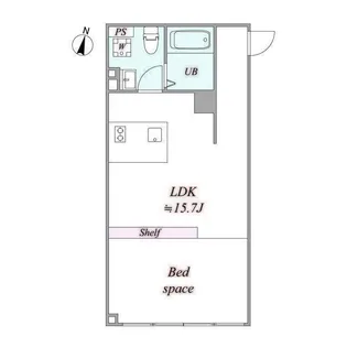 TRIAS.N【1階】の間取り