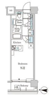 ジオエント中野弥生町【3階】の間取り