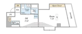 AS ONE SUGAMO【4階】の間取り