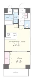 トゥルーハーモニー【6階】の間取り