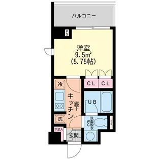 エスティメゾン新中野【3階】の間取り