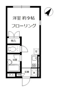 グリーンハイツM【2階】の間取り