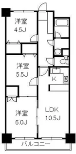 トレシア南大泉【205号室号室】の間取り
