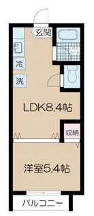 マンハイム西落合【2階】の間取り