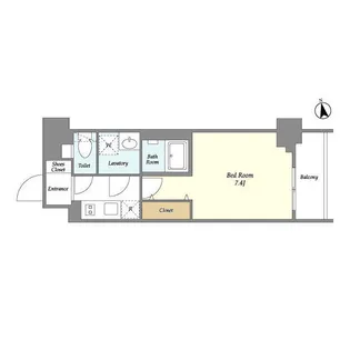 BLAU南池袋【6階】の間取り