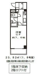 ドミール恵比寿【1階】の間取り