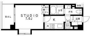 レジディア池袋【3階】の間取り