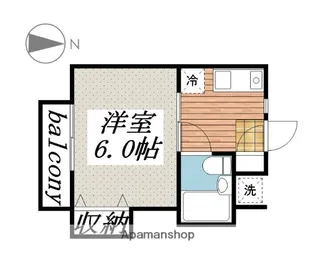 けやきハウス【2階】の間取り