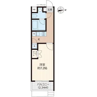 BEVERLY HOMES 赤塚公園Ⅱ【5階】の間取り