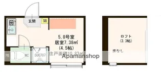 ハーモニーテラス南阿佐ヶ谷Ⅱ【1階】の間取り