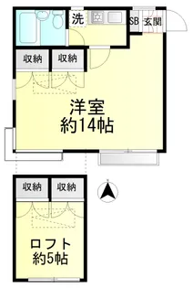 メゾン・ド・ロワール【2階】の間取り