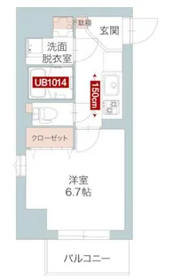 遊楽の杜【3階】の間取り