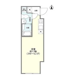 ミニマルTOKYO【1階】の間取り
