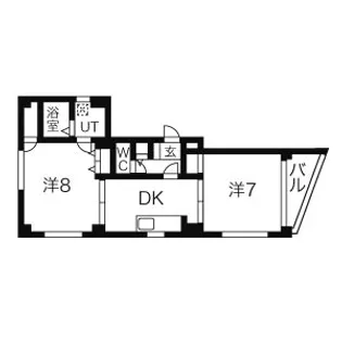 OKビル【6階】の間取り