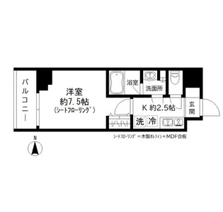 GRAND三軒茶屋WEST【4階】の間取り