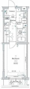 S−FARBE中野松が丘ANNEX【405号室】の間取り