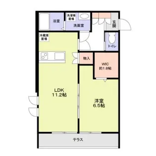 FOREST MAISON 池袋【1階】の間取り