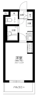 東京都中野区中央1丁目【マンション】の間取り