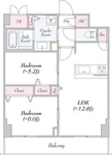 ロイジェント志村坂上【5階】の間取り