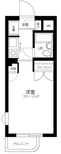 東京都中野区上高田2丁目【マンション】の間取り
