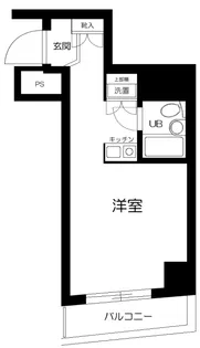 東京都北区昭和町1丁目【マンション】の間取り