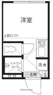 ONE CUBE夏目坂【2階】の間取り