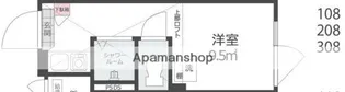 ノースヒル新宿イースト【3階】の間取り