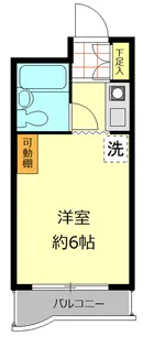 ジョイフル笹塚【3階】の間取り