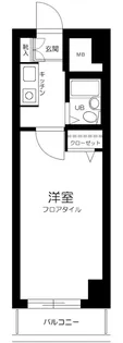 東京都中野区本町3丁目【マンション】の間取り