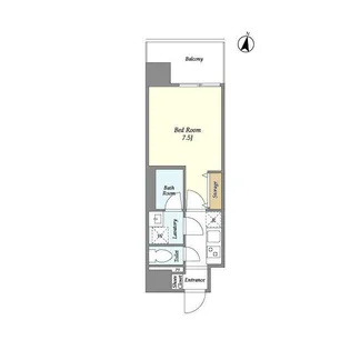LA DOUCEUR東中野【2階】の間取り
