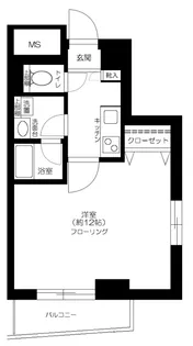 東京都豊島区南長崎5丁目【マンション】の間取り