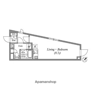 LIVART SEASON南台【おとり物件なし】#学生・社会人にオススメ【2階】の間取り