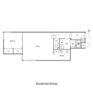 GRAN PASEO中野【1階】の間取り