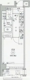 アルテシモベラ【5階】の間取り