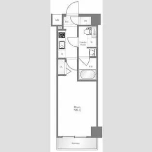 ベルシード池袋本町【4階】の間取り