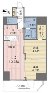 ACOLT中野富士見町【14階】の間取り