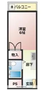 アンビエンス高円寺【202号室】の間取り
