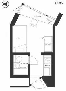 スタジオ明泉【2階】の間取り