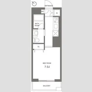 ガーデン板橋氷川町【6階】の間取り