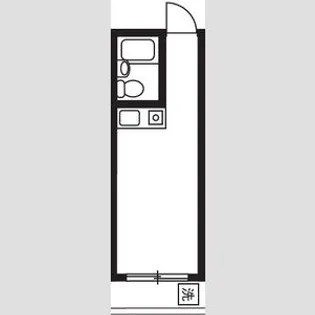 センチュリーパレス高円寺【103号室】の間取り