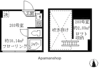 ソフィアパレード【2階】の間取り