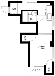 東京都板橋区若木1丁目【マンション】の間取り