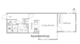PASEO新中野【2階】の間取り