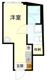 PARK VIEW練馬【1階】の間取り