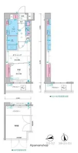 ガリシア中野新井薬師【2階】の間取り