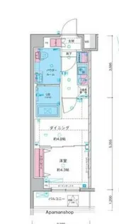 ガリシア中野新井薬師【3階】の間取り