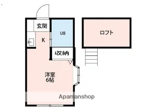 クリスタルヴィレッジ16【2階】の間取り