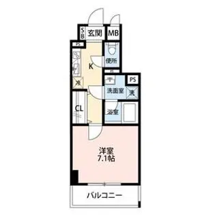 RISE西池袋【1階】の間取り