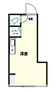 ルームズ東中野【1階】の間取り